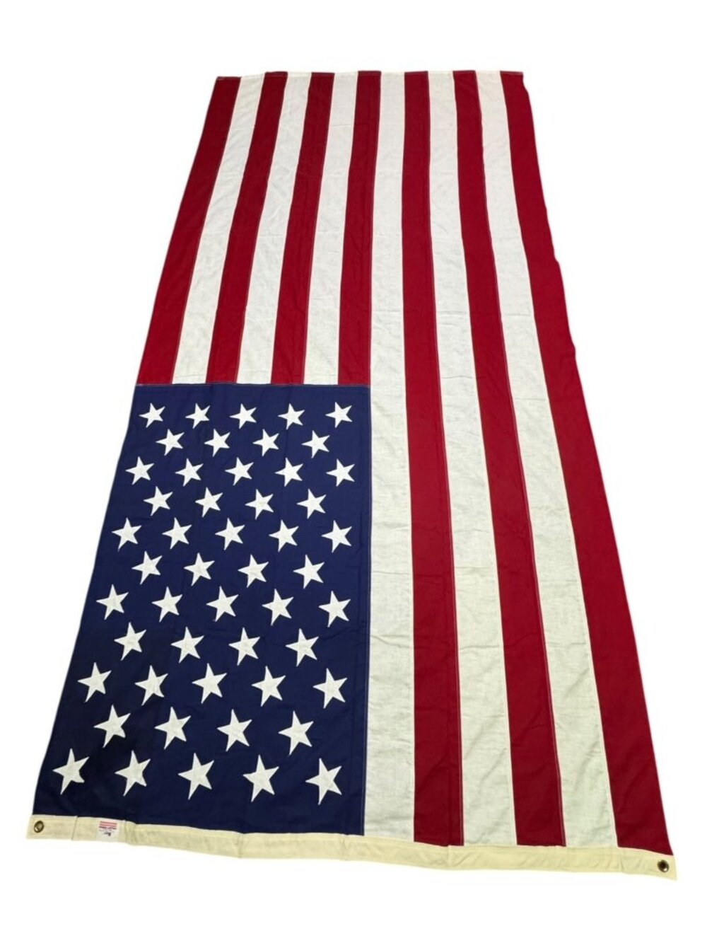 “Best” Valley Forge EXTRA LARGE American Flag 113"x57” 100% Cotton Blunting
